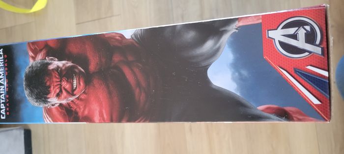 Coffret captain america avengers neuf 3personnages 30cm - photo numéro 3