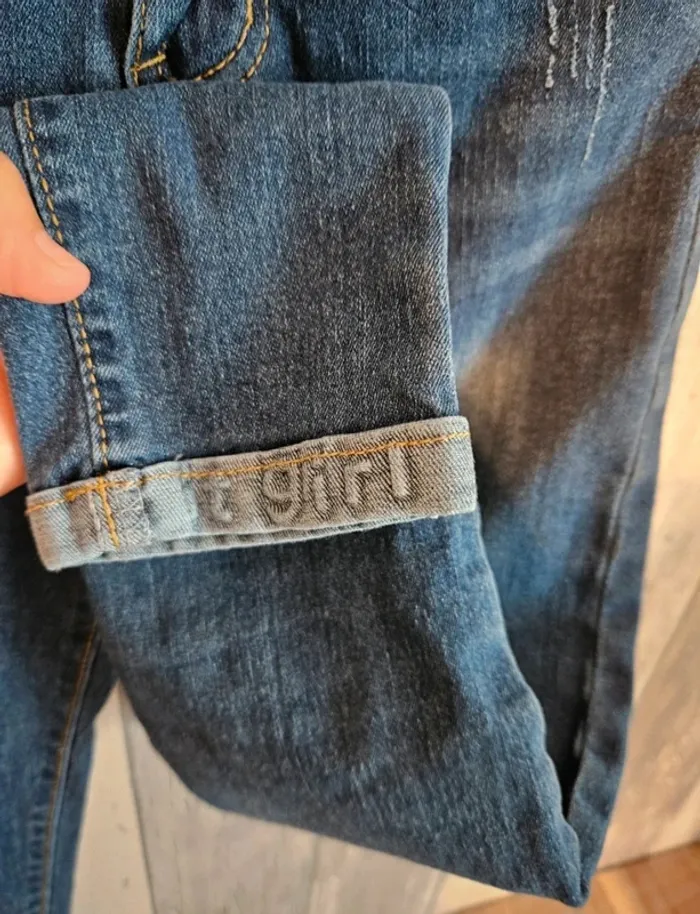 Jeans skinny délavé taille 36 - photo numéro 3