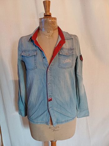 Veste en jeans la redoute fille taille 12 ans