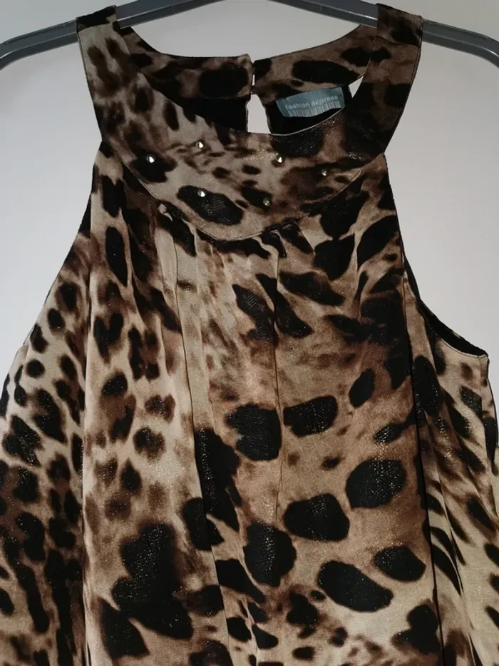 Lot d'une robe et d'une tunique léopard - photo numéro 3