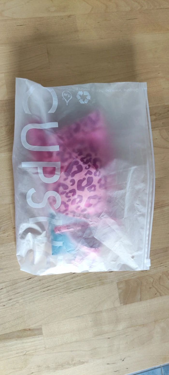 Maillot de bain 2 pièces fuchsia - photo numéro 2