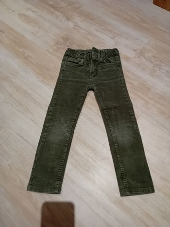 Pantalon velours kaki