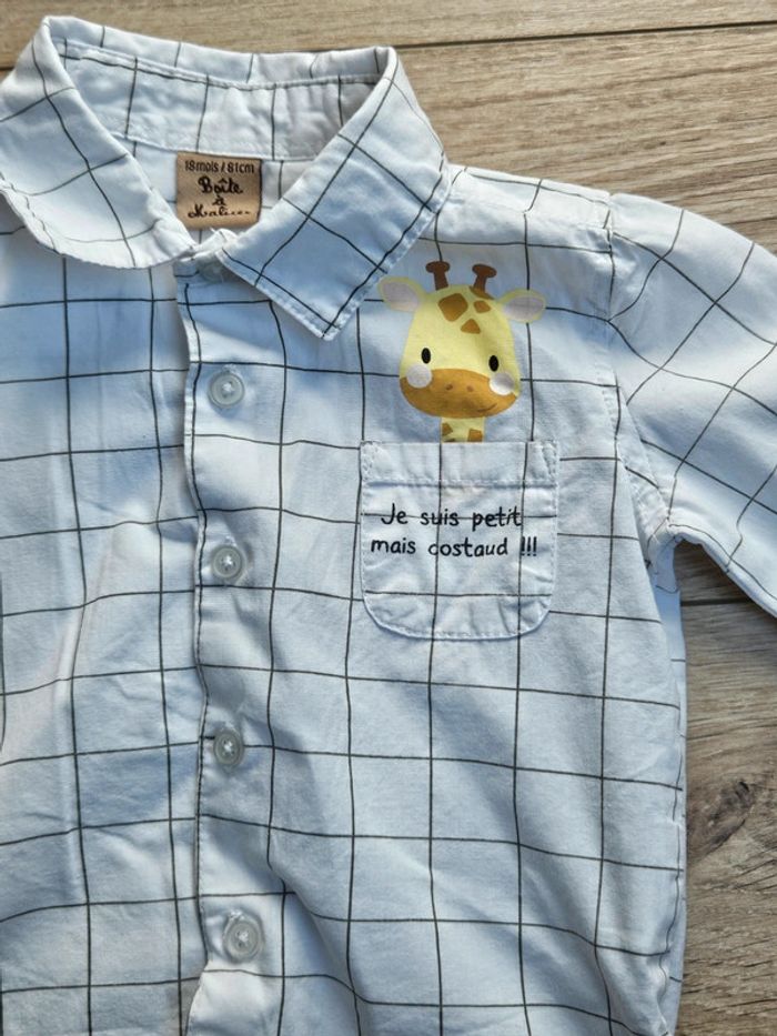 Chemise manches longues 18 mois - photo numéro 2