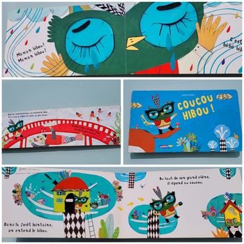 Très Rare, beau livre Coucou Hibou! 🦉 51