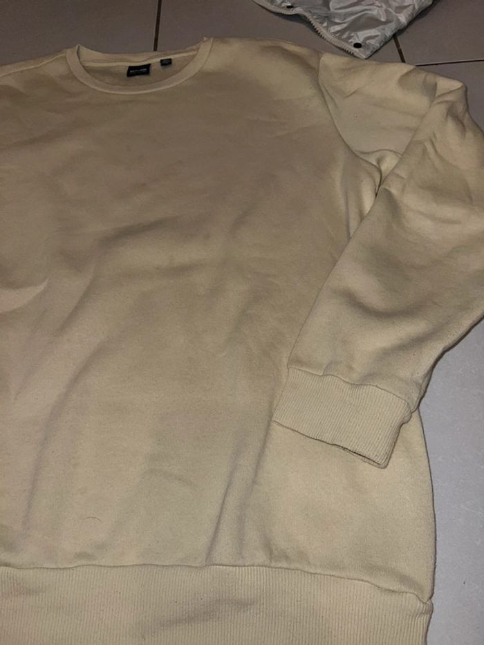 Pull beige only & sons L - photo numéro 3