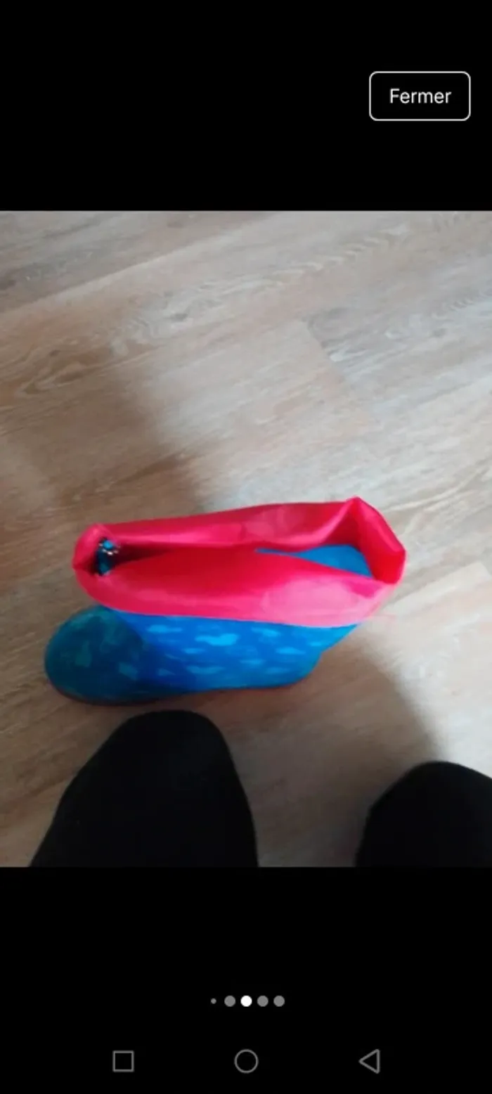 Botte pluie mickey 28 - photo numéro 3