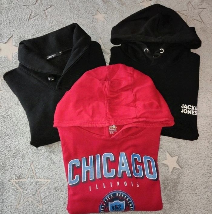 Lot de sweats taille M et S dont Jack & Jones