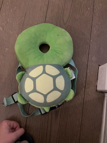 Protège tête forme tortue