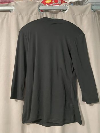 T-shirt manches longues noir