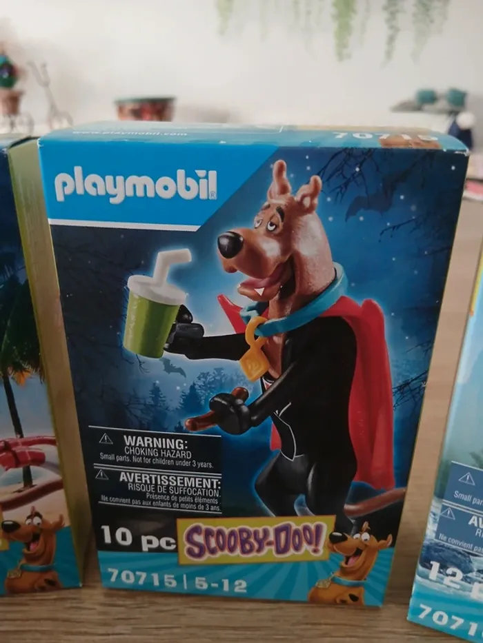 Lot de 4 boîtes playmobil scooby-doo neuves - photo numéro 4
