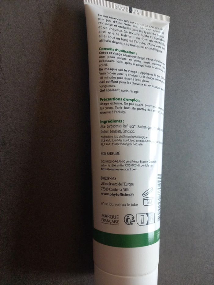 Gel Aloe Vera Peau et cheveux Bio neuf 150 ml - photo numéro 10