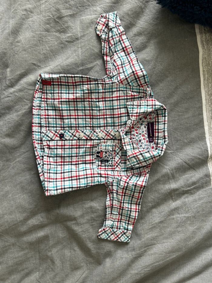 Chemise garçon 3 mois sergent major