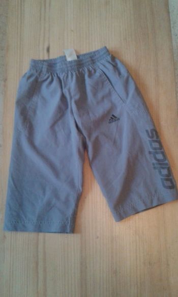 Bermuda 7/8 ans Adidas gris