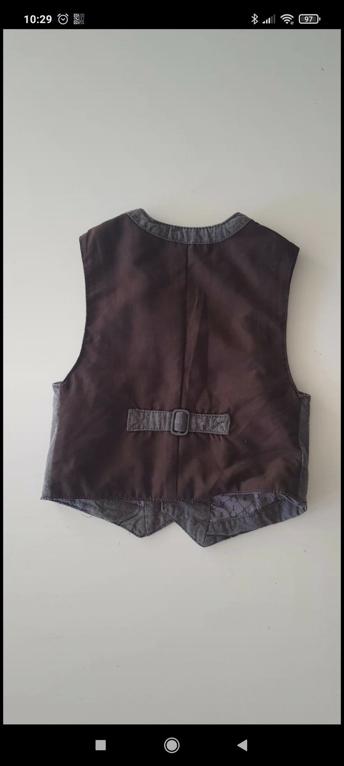 Gilet serveur Okaïdi - photo numéro 2