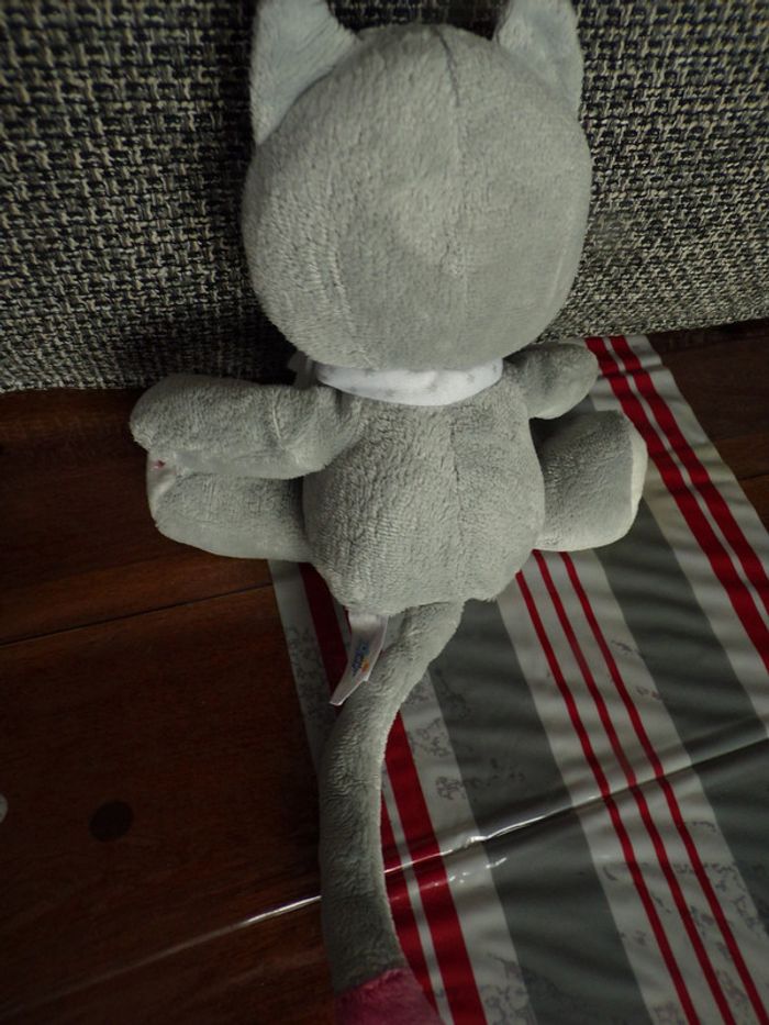Doudou peluche chat Arthur et Lola - photo numéro 2