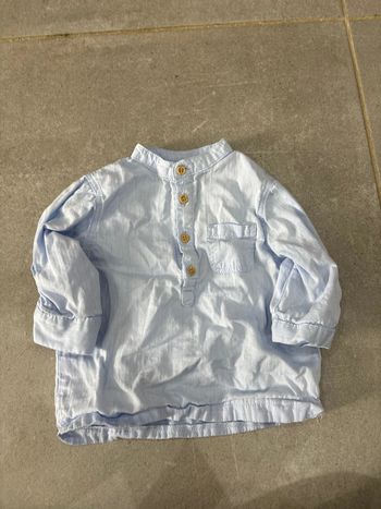 Chemise bleue