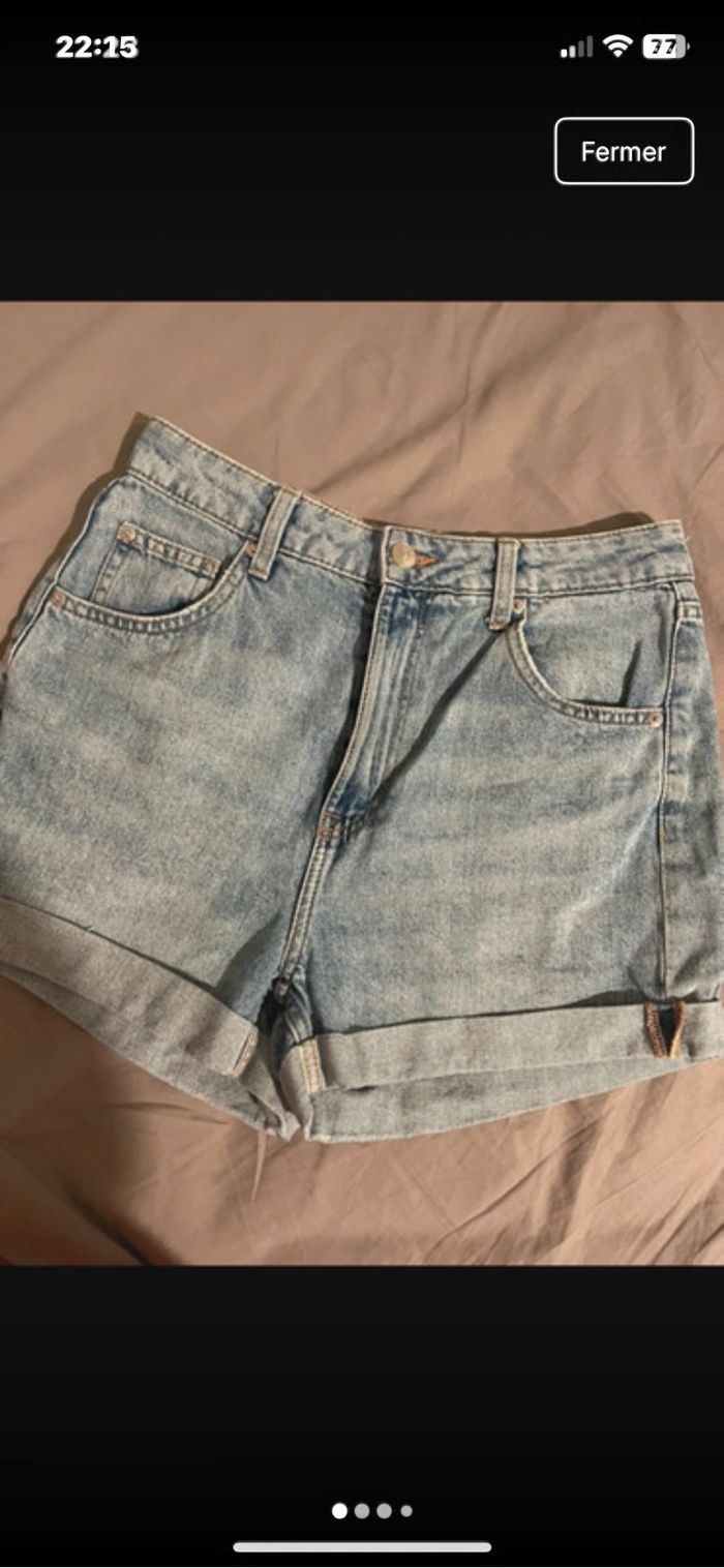 Short en jean