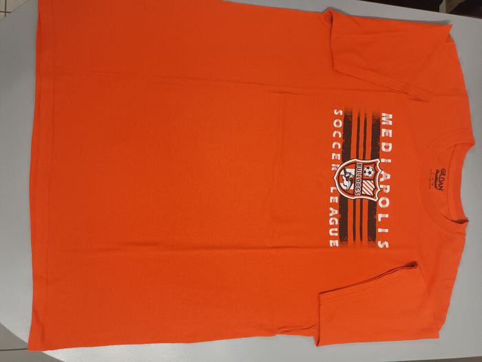 Tee-shirt vintage football américains  Bulldogs mediapolissoccer league - photo numéro 3