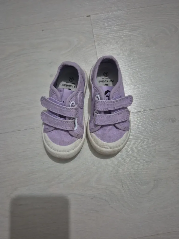 Basket à scratch violet T22 - photo numéro 3