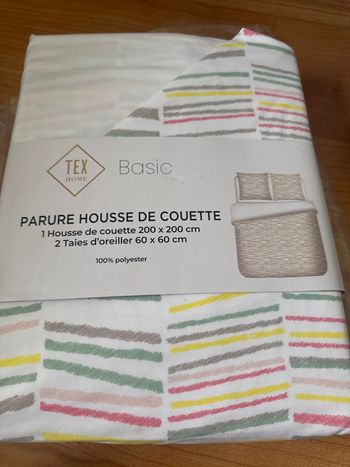 Parure housse de couette 