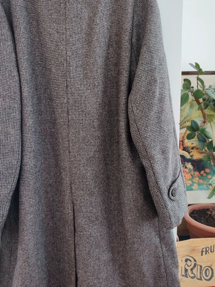 Manteau pardessus homme en laine taille L, mesures à vérifier - photo numéro 3