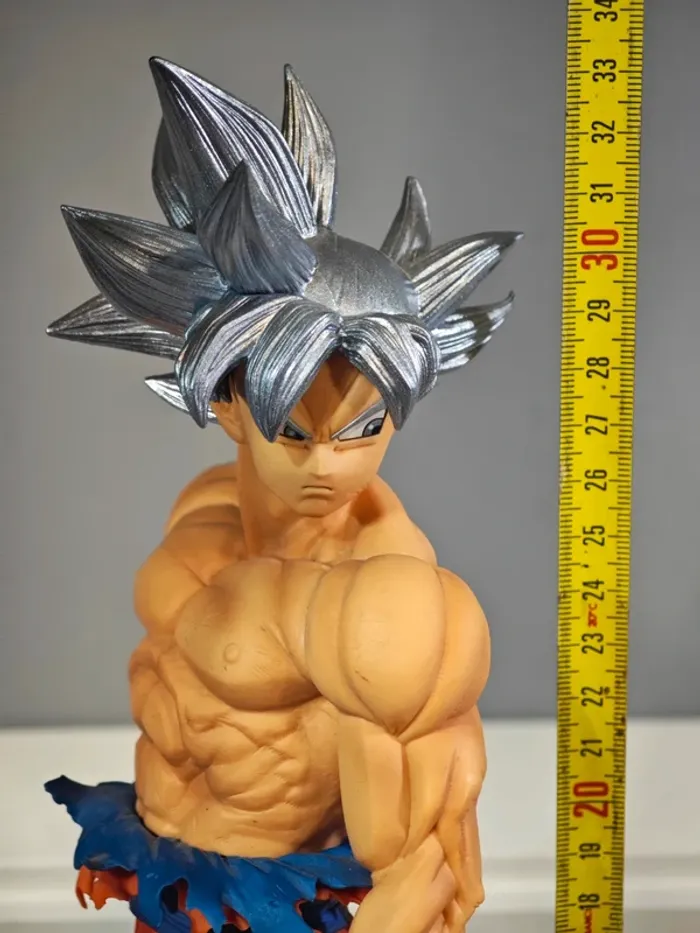 Figurine Dragon Ball Super : Goku Ultra Instinct 32cm Bandai Ichibansho Masterlise Extra avec boîte - photo numéro 7