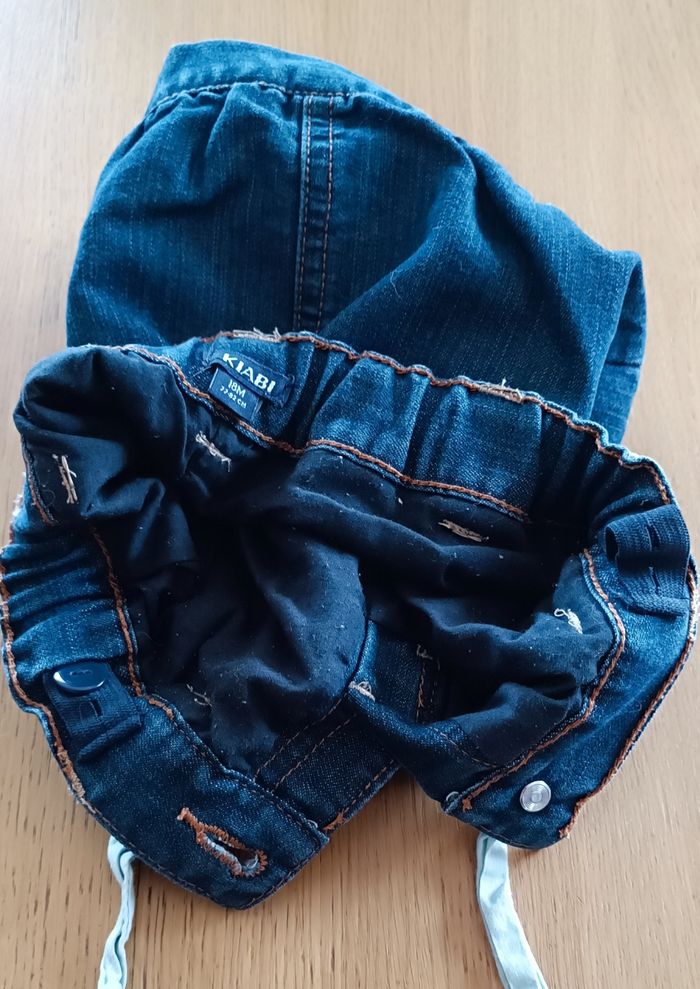 Jupe jean Kiabi 18 mois fille - photo numéro 6