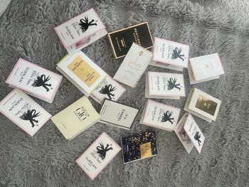 Échantillons de parfums