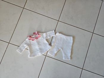 Ensemble bébé fille a col jamais 6 mois u32