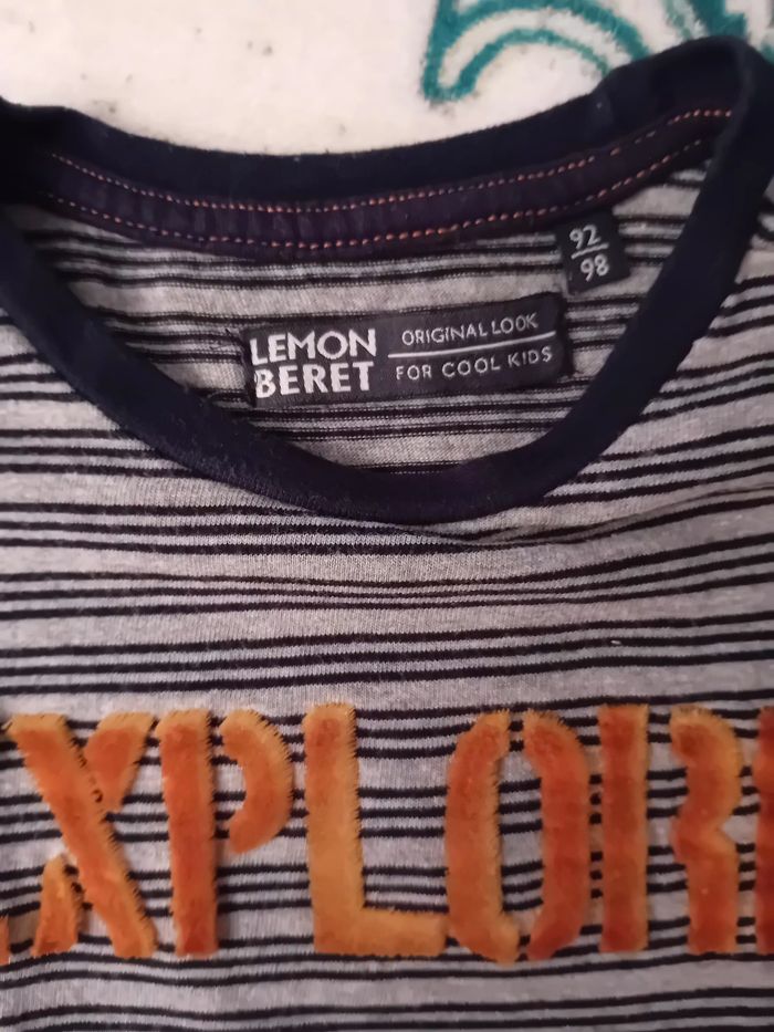 Tee-shirt manches longues  en 2/3 ans Lemon Beret - photo numéro 3