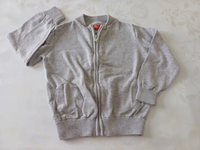 Gilet zippé taille 5 ans Tissaia - photo numéro 2