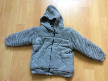 Gros gilet doublé 18 mois