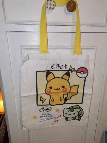 Tote bag Pikachu Pokémon NEUF sac cabas pratique mode geek tendance