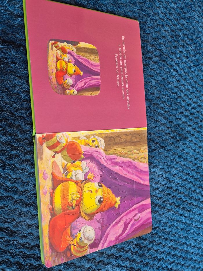 Livre enfants puzzle la fête de Benjamin le lutin - photo numéro 3