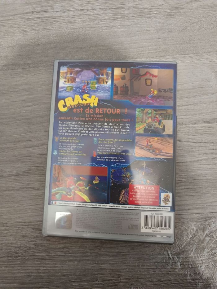 Crash bandicoot la vengeance de cortex ps2 - photo numéro 2