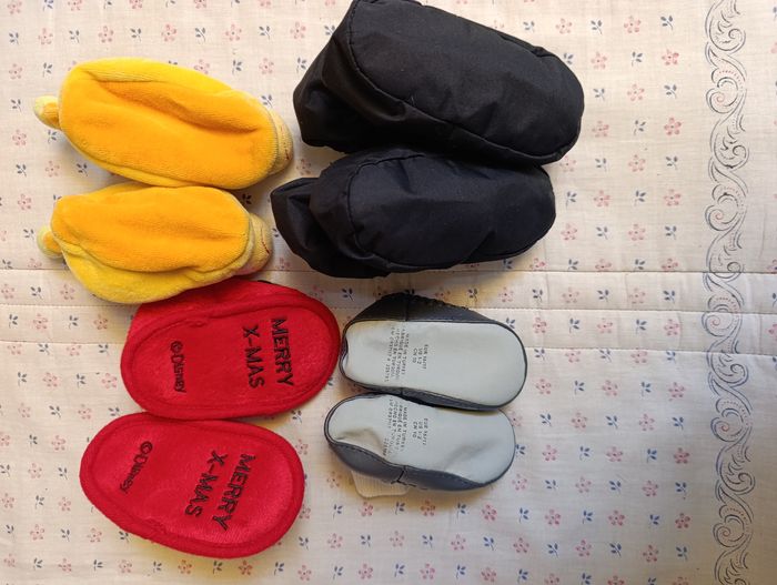 Lot 4 paires de chaussons bébé 16 - photo numéro 6