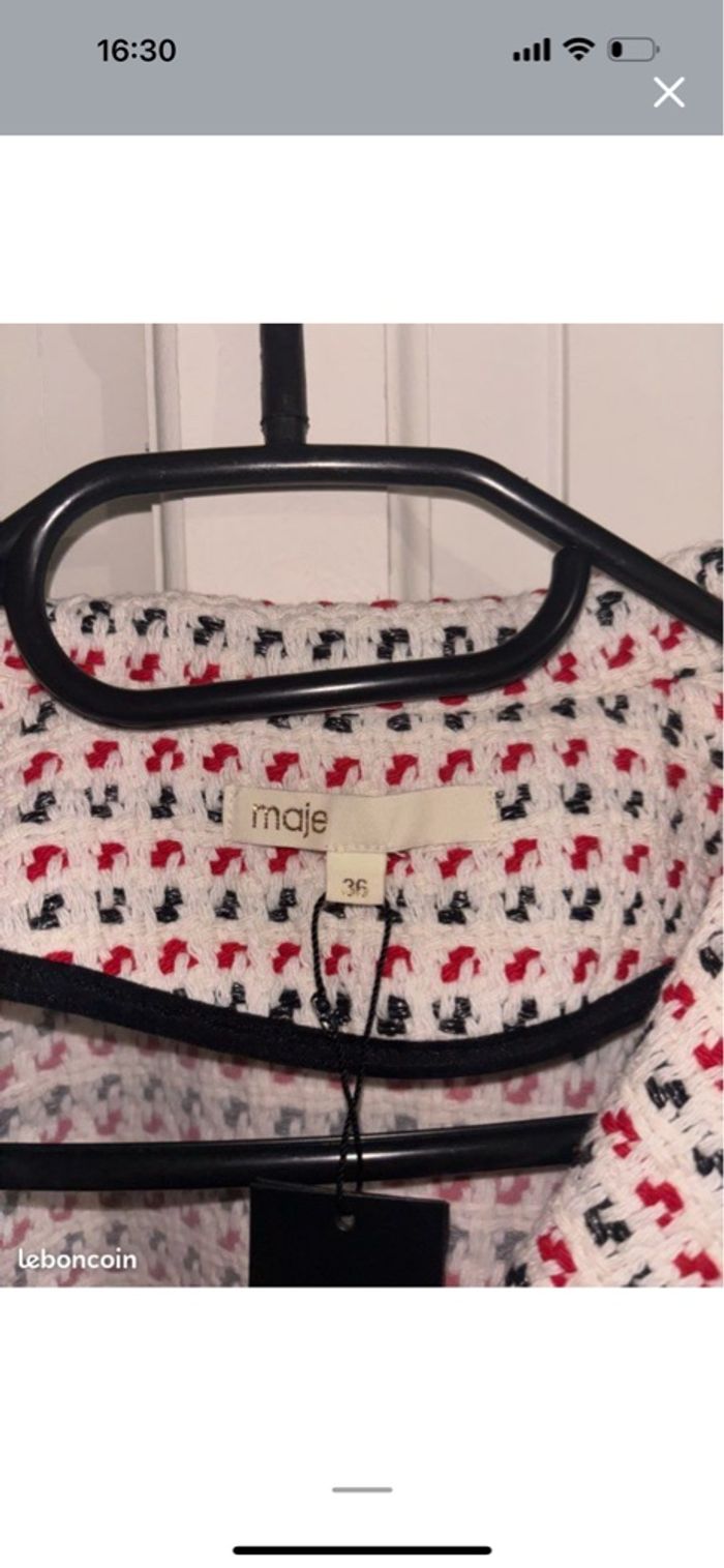 ROBE MAJE NEUVE 295€ PRIX ACHETER - photo numéro 5