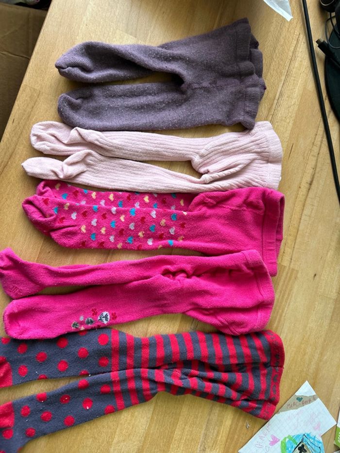 Lot 5 paires collants 0-6 mois