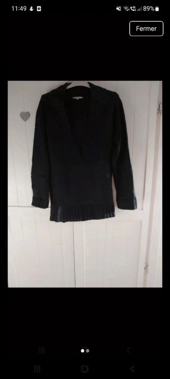 Pull noir 