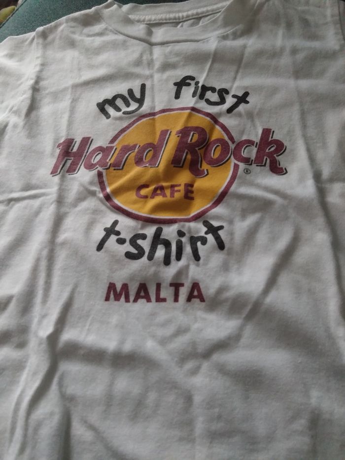 Tee shirt -my first hard rock -
