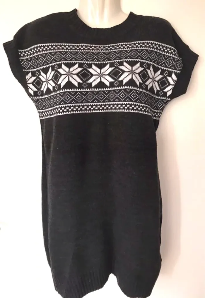 Pull long / robe courte style norvégien
