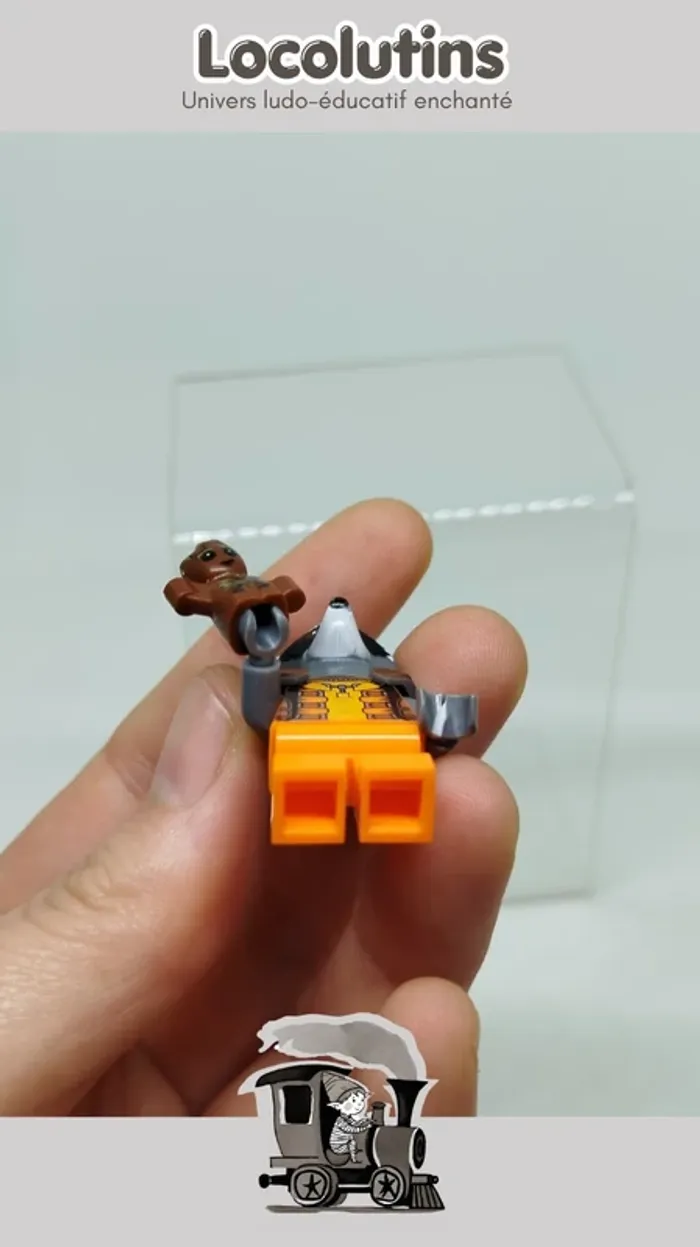 🚂 Figurines Rocket et bebe Groot ▪ Gardiens de la galaxie compatibles Lego - photo numéro 4