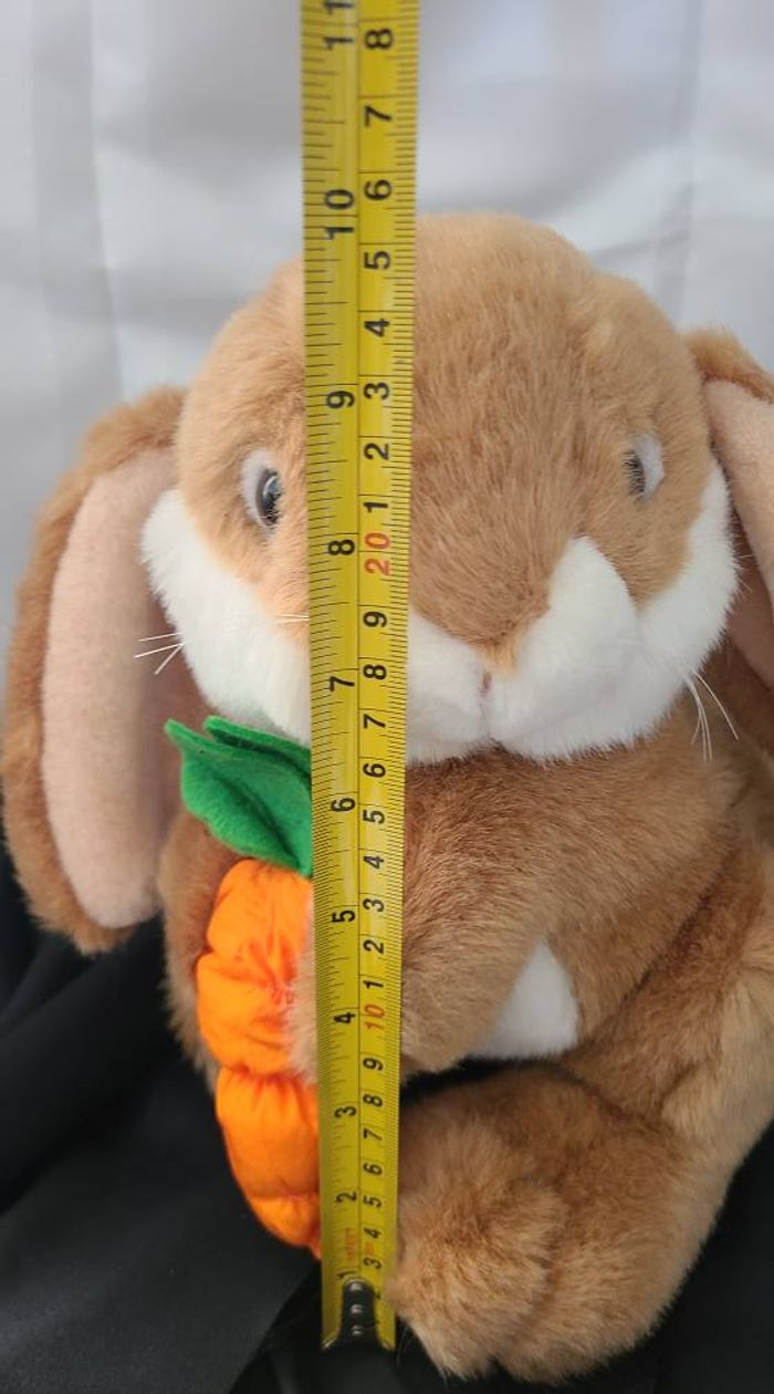 peluche lapin avec carotte - photo numéro 6