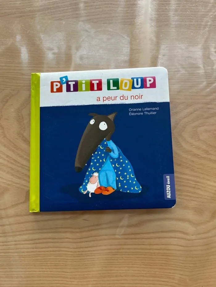 Livre p’tit loup a peur du noir