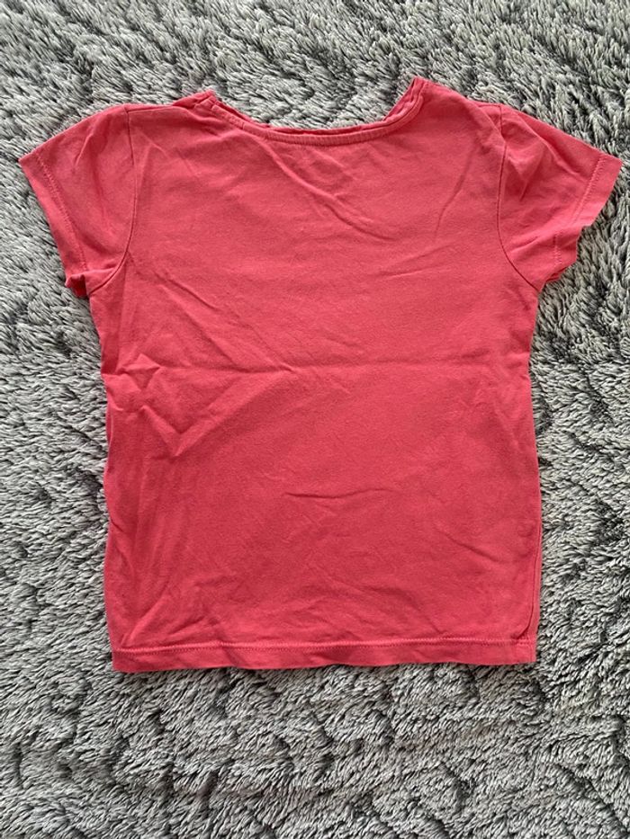 Teeshirt rose Okaidi - 5 ans - photo numéro 4