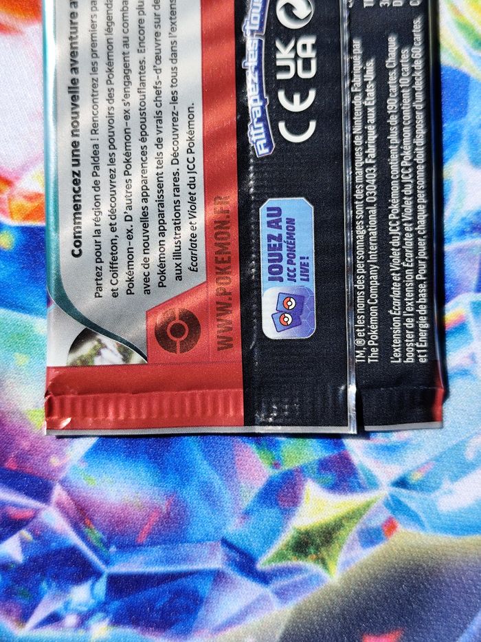 Booster écarlate et violet EV01 Poussacha, Chochodile et Coiffeton - photo numéro 7