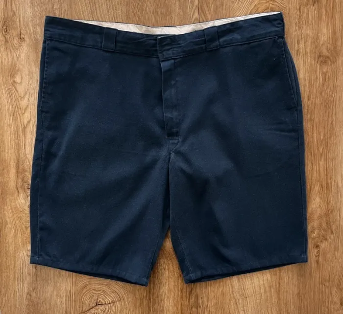 Short large bleu marine Dickies pour homme, taille W 42 (52 taille française)