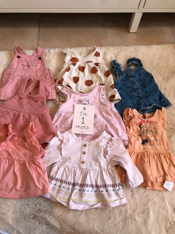 Robe 1 mois
