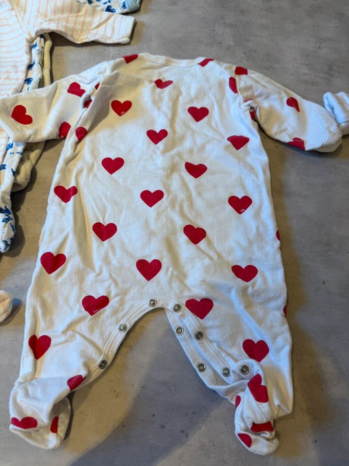 Lot de 4 pyjama dort bien Petit Bateau taille 67 cm - photo numéro 4