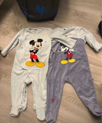 Lots 2 pyjamas bébé garçon mickey